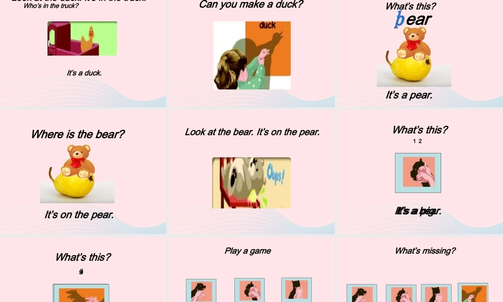 三年级英语上册 Unit4 We love animals第二课时课件 人教PEP-人教PEP小学三年级上册英语课件