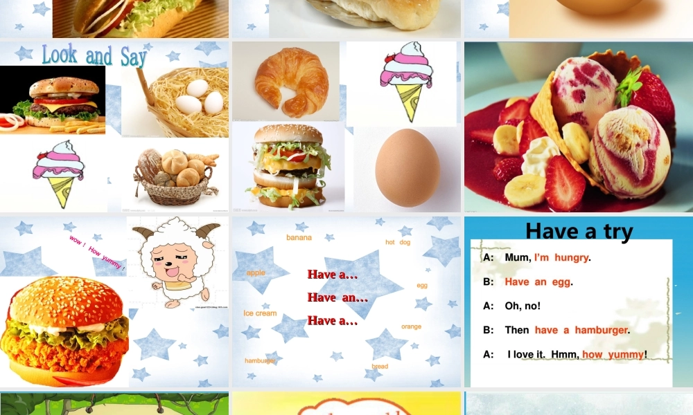 三年级英语下册 Lesson R How yummy课件3 川教版（三起）-川教版小学三年级下册英语课件