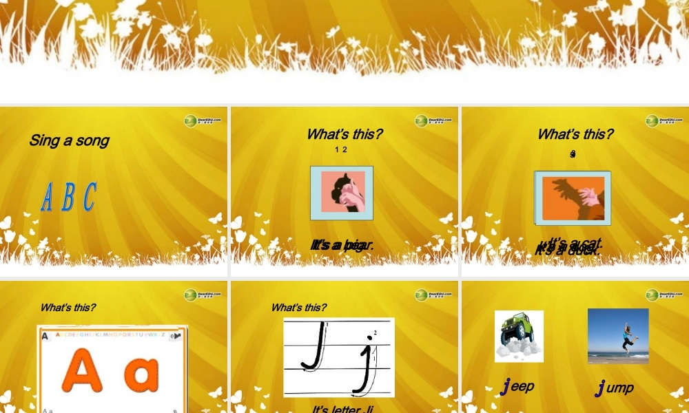 三年级英语上册 Unit4 We love animals第三课时课件 人教PEP（标准版）