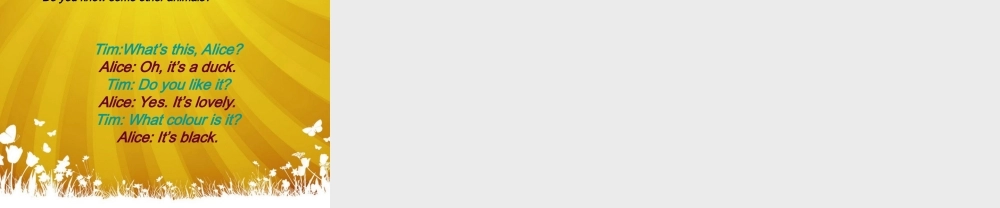 三年级英语上册 Unit4 We love animals第一课时课件 人教PEP（标准版）