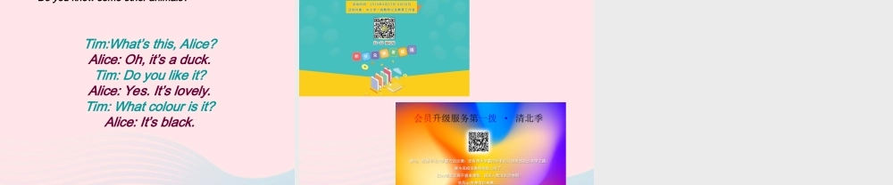 三年级英语上册 Unit4 We love animals第一课时课件 人教PEP-人教PEP小学三年级上册英语课件