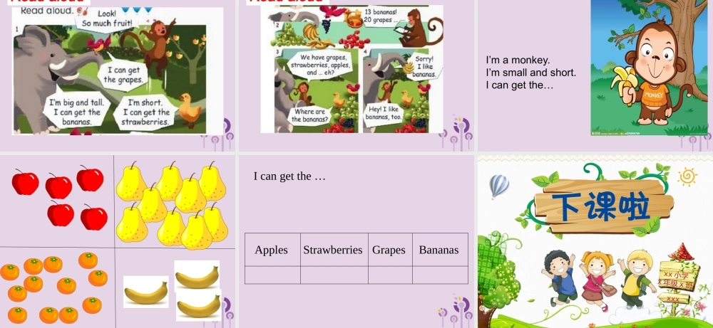 三年级英语下册 Recycle 2 （第1课时）课件 人教PEP版-人教PEP小学三年级下册英语课件