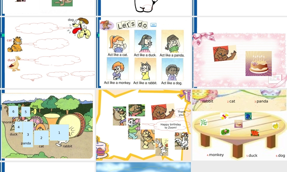 三年级英语上册 Unit4(2)课件 人教PEP