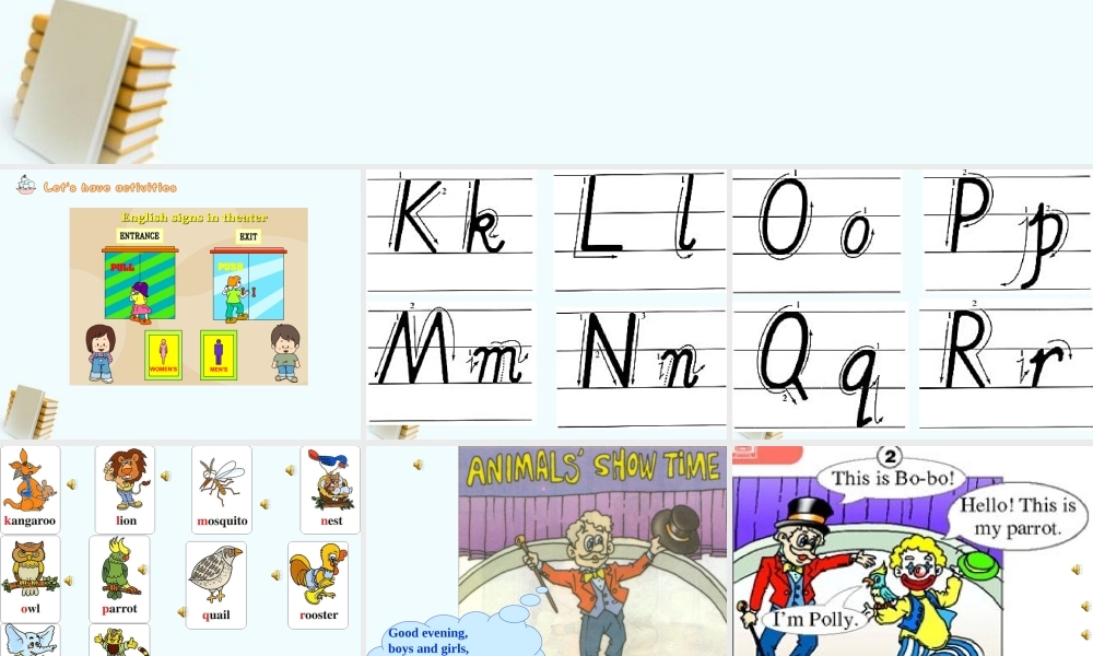 三年级英语下册 Lesson30课件 人教新版