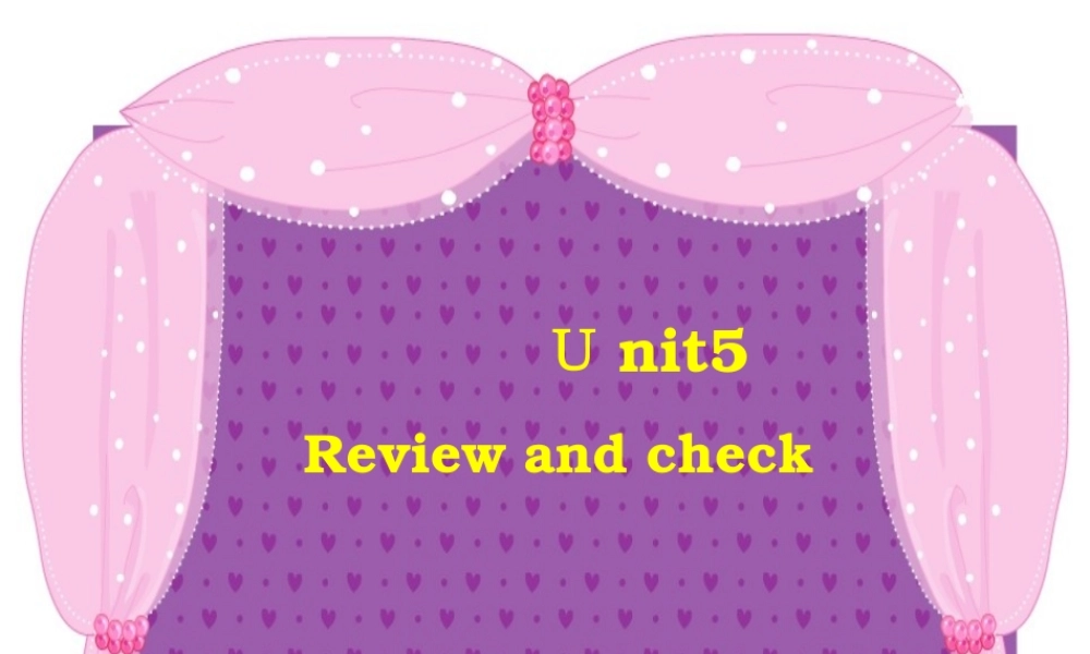 三年级英语上册 Unit5 第三课时课件 苏教牛津版