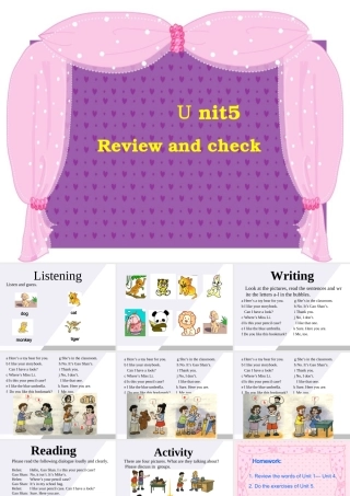 三年级英语上册 Unit5 第三课时课件 苏教牛津版