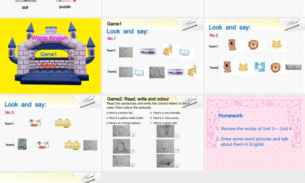 三年级英语上册 Unit5 第一课时课件 苏教牛津版