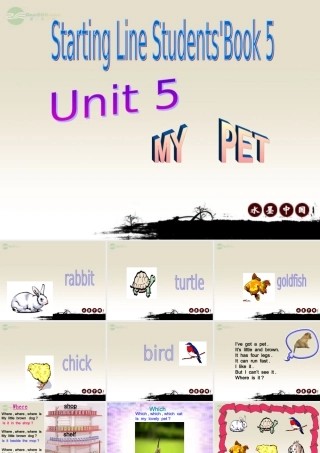 三年级英语上册 Unit5课件 人教新起点