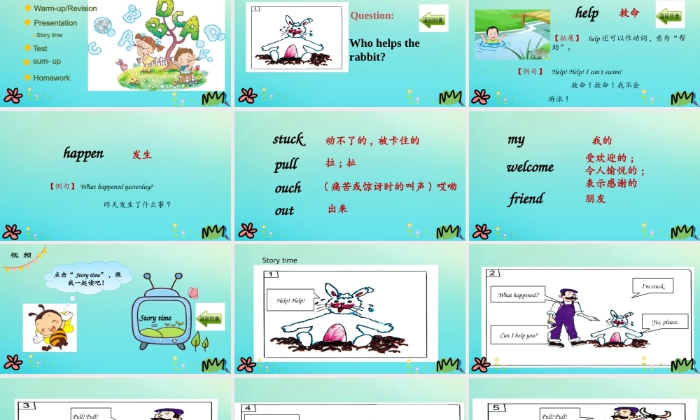 三年级英语下册 Unit 1 Animals on the farm Lesson 6 Can I Help you课件 冀教版（三起）-冀教级下册英语课件