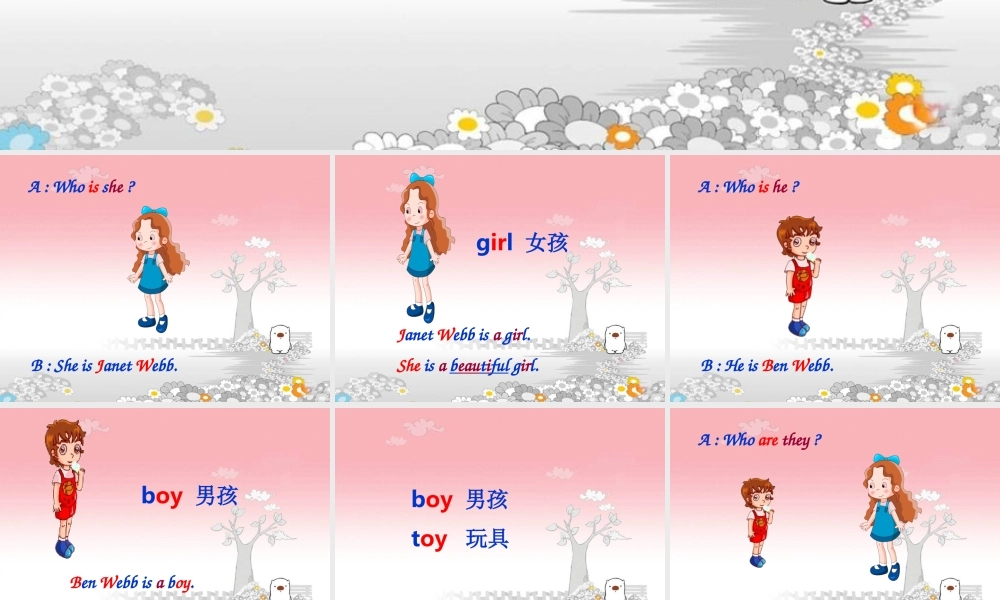 三年级英语下册 Module 1 Unit 2(1)课件 广州版