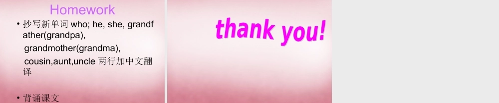 三年级英语上册 Unit6 Who's he课件2 （新版）湘少版