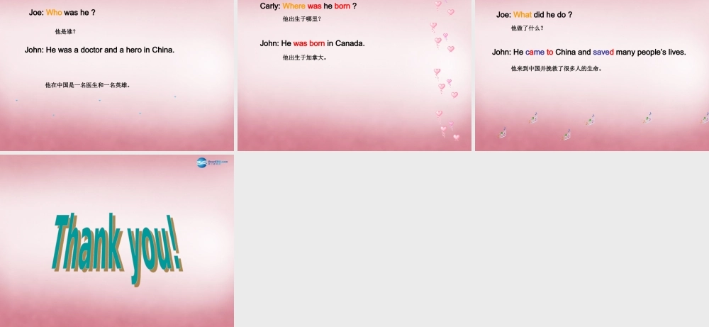 三年级英语上册 Unit6 Who's he课件4 （新版）湘少版