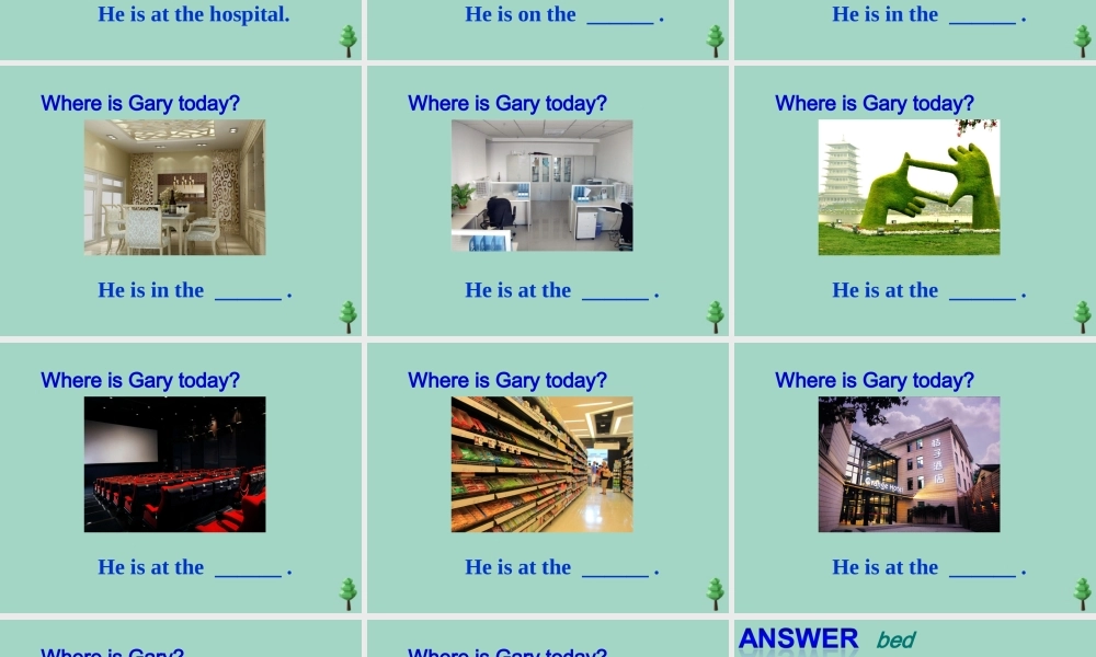 三年级英语下册 Unit 1 How do you feel Lesson 5 Danny isn’t at school课件2 冀教版（一起）-冀教版小学三年级下册英语课件