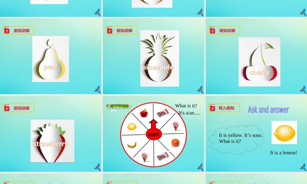 三年级英语下册 Module 1 Using my five senses Unit 2 Tastes（第3课时）课件 牛津深圳版-牛津深圳版小学三年级下册英语课件