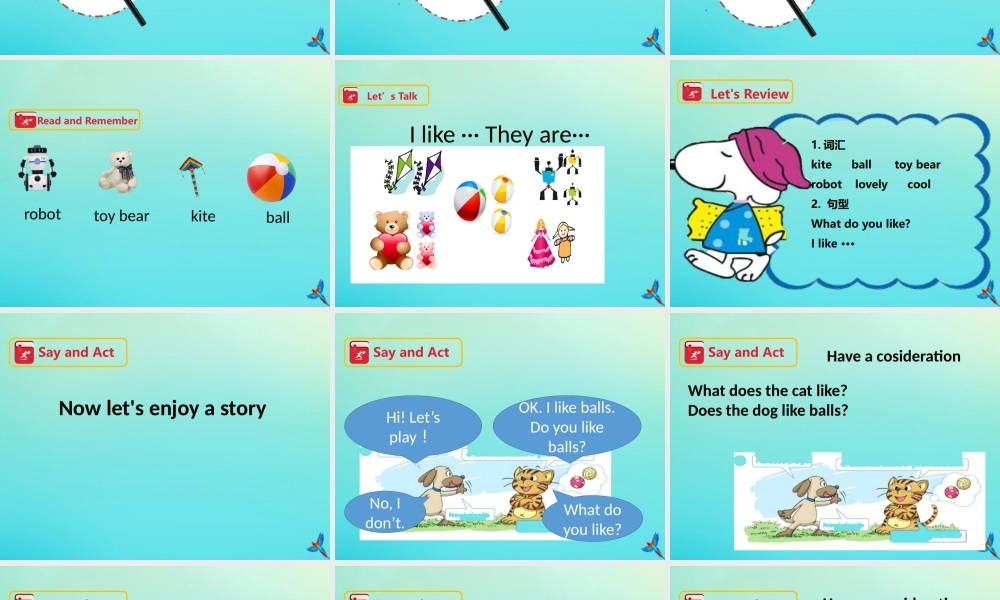 三年级英语下册 Module 2 My favourite things Unit 5 Toys（第2课时）课件 牛津深圳版-牛津深圳版小学三年级下册英语课件