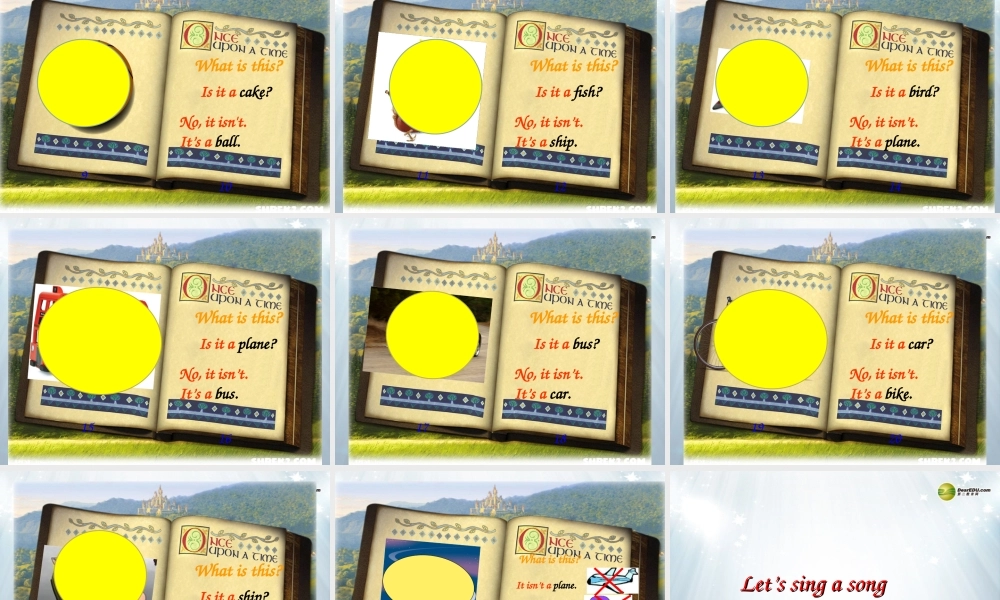 三年级英语上册 Unit10 I have a ship课件 广州版