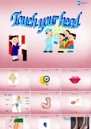 三年级英语上册 Unit10 Touch your head课件3 （新版）湘少版