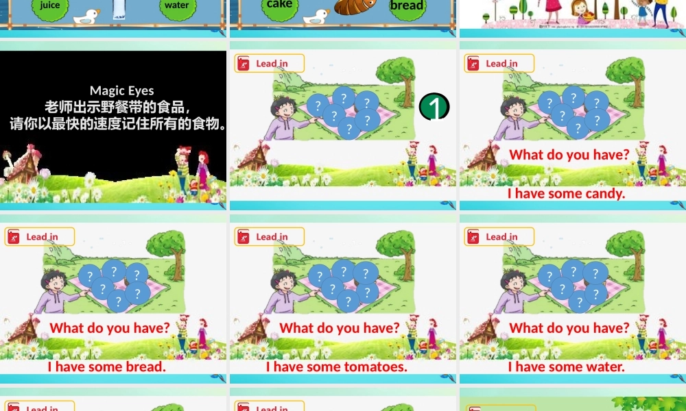 三年级英语下册 Module 2 My favourite things Unit 6 Food and drinks（第3课时）课件 牛津深圳版-牛津深圳版小学三年级下册英语课件