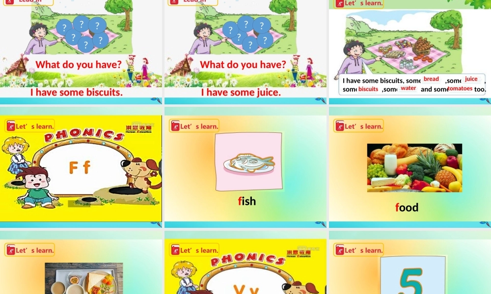 三年级英语下册 Module 2 My favourite things Unit 6 Food and drinks（第3课时）课件 牛津深圳版-牛津深圳版小学三年级下册英语课件