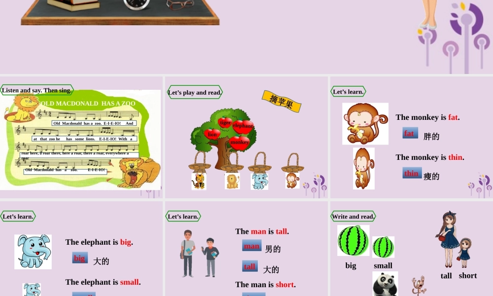 三年级英语下册 Module 2 Unit 2 That man is short课件 外研版（三起）-外研版小学三年级下册英语课件