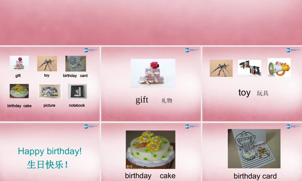 三年级英语上册 Unit12 Happy birthday课件3 （新版）湘少版