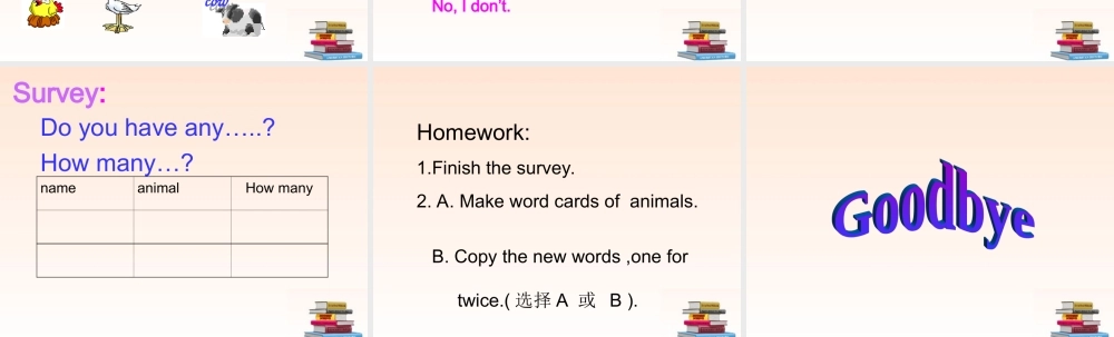 三年级英语下册 Module 2 Unit 4(3)课件 广州版