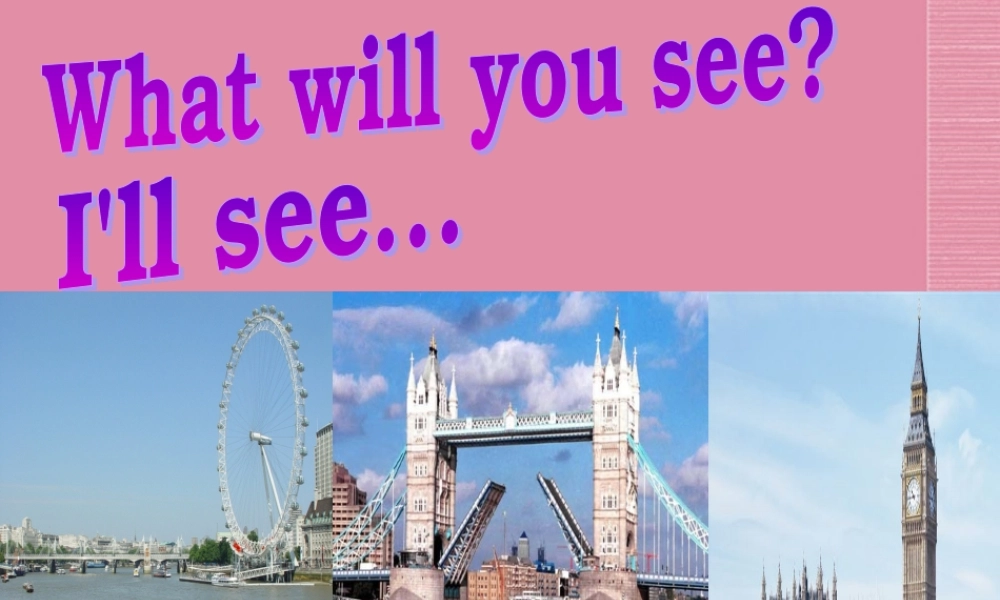 三年级英语下册 Module 3 Unit 1（4）课件 外研版（一起）