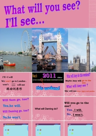 三年级英语下册 Module 3 Unit 1（4）课件 外研版（一起）