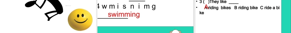三年级英语下册 Module 3 Unit 2 I don’t like riding my bike（1）教学课件 外研版（三起）-外研版小学三年级下册英语课件