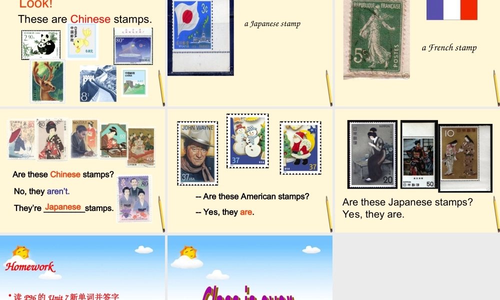 三年级英语下册 Module 3 Unit 7(3)课件 广州版