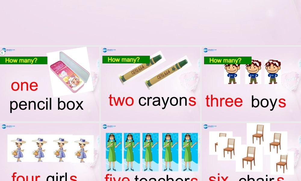 三年级英语上册《Lesson 6 Numbers 6-10》课件1 （新版）冀教版