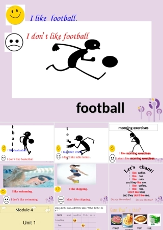 三年级英语下册 Module 4 Unit 1 Do you like meat教学课件 外研版（三起）-外研版小学三年级下册英语课件