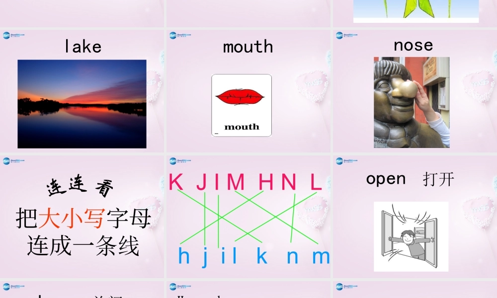 三年级英语上册《Lesson 9 Open and Close》课件3 （新版）冀教版