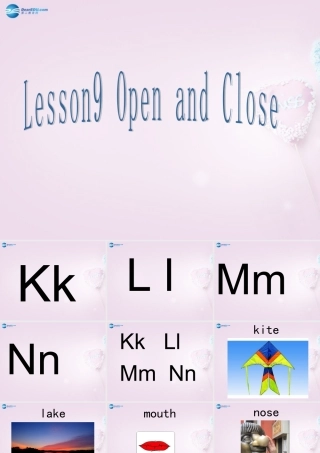 三年级英语上册《Lesson 9 Open and Close》课件3 （新版）冀教版