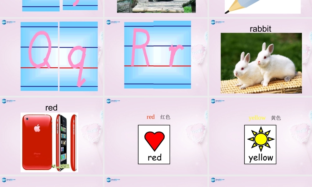 三年级英语上册《Lesson 10 Red, Yellow, Blue,Green》课件2 （新版）冀教版