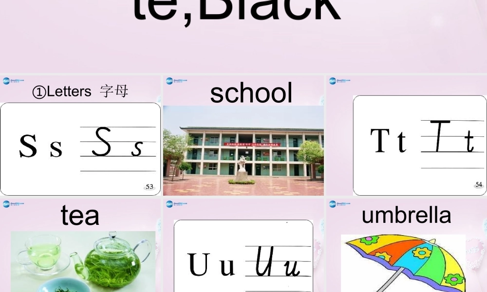 三年级英语上册《Lesson 11 Orange, Brown, White, Black》课件2 （新版）冀教版