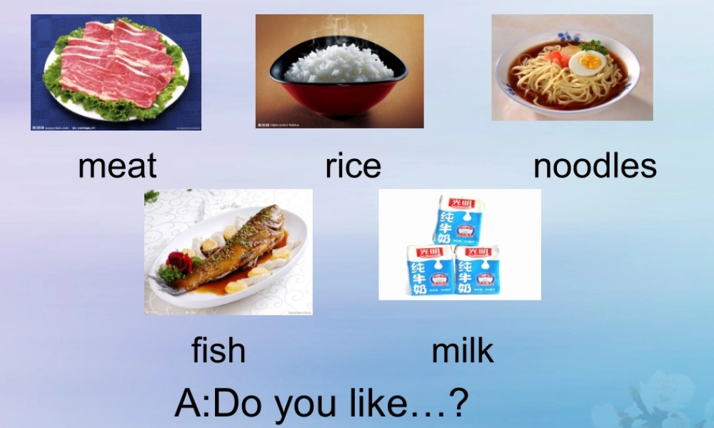 三年级英语下册 Module 4 Unit 2 Does Lingling like oranges（3）教学课件 外研版（三起）-外研版小学三年级下册英语课件