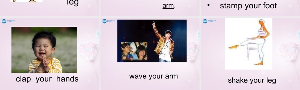 三年级英语上册《Lesson 14 My Body》课件3 （新版）冀教版