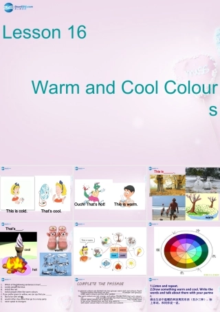 三年级英语上册《Lesson 16 Warm and Cool》课件1 （新版）冀教版