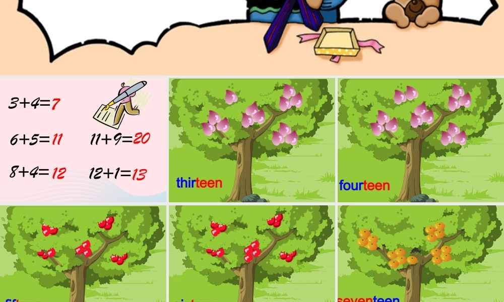 三年级英语下册 module 4 unit 2 thirteen fourteen fifteen课件4 外研版（一起）-外研版小学三年级下册英语课件