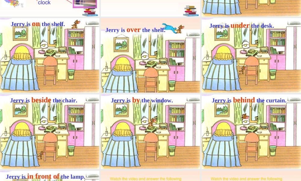 三年级英语下册 Module 4 Unit 11(1)课件 广州版