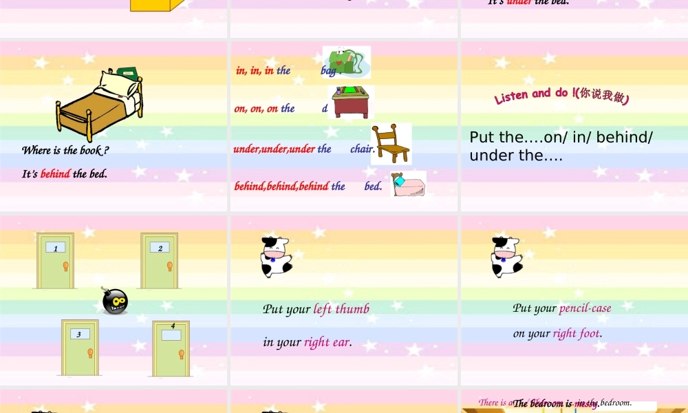 三年级英语下册 Module 4 Unit 11(4)课件 广州版