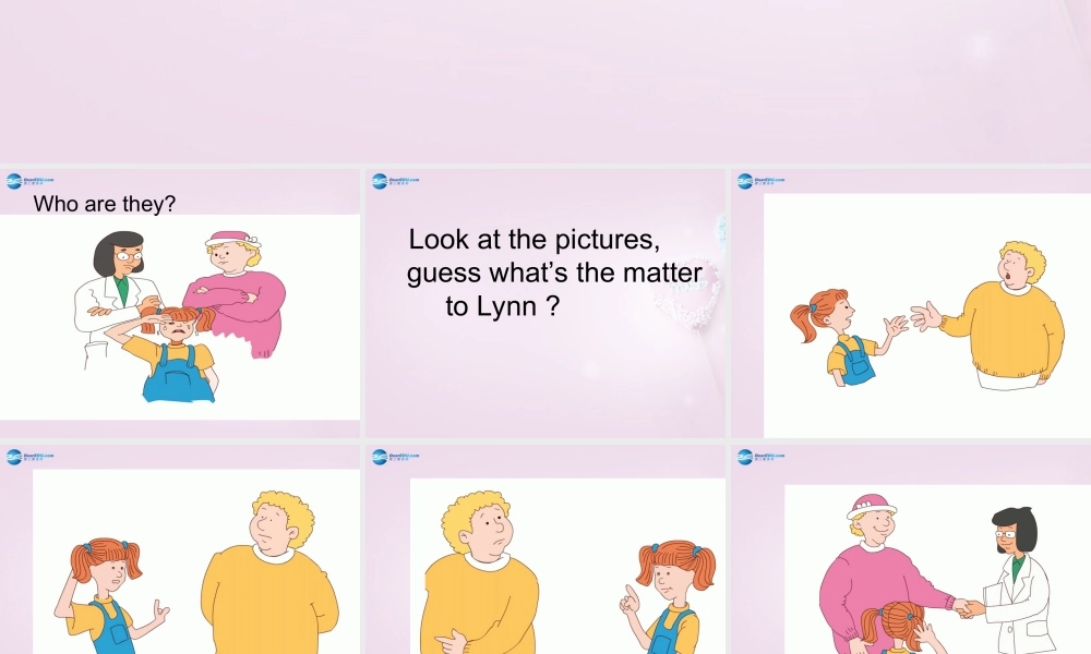 三年级英语上册《Lesson 24 Lynn sees a Doctor》课件2 （新版）冀教版