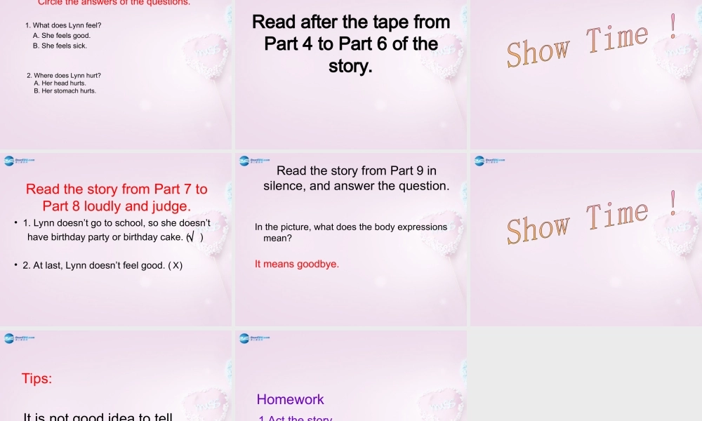 三年级英语上册《Lesson 24 Lynn sees a Doctor》课件2 （新版）冀教版