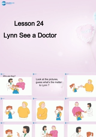 三年级英语上册《Lesson 24 Lynn sees a Doctor》课件2 （新版）冀教版