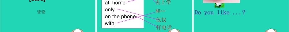 三年级英语下册 Module 5 Unit 1 She goes to school on Mondays教学课件2 外研版（三起）-外研版小学三年级下册英语课件