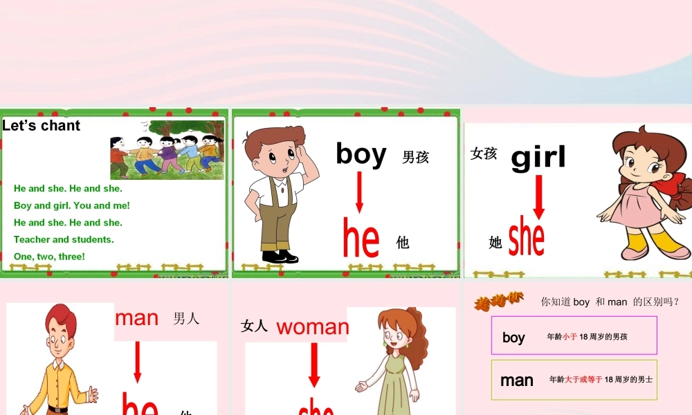 三年级英语下册 Unit 2 My family A Let's learn教学课件 人教PEP-人教PEP小学三年级下册英语课件