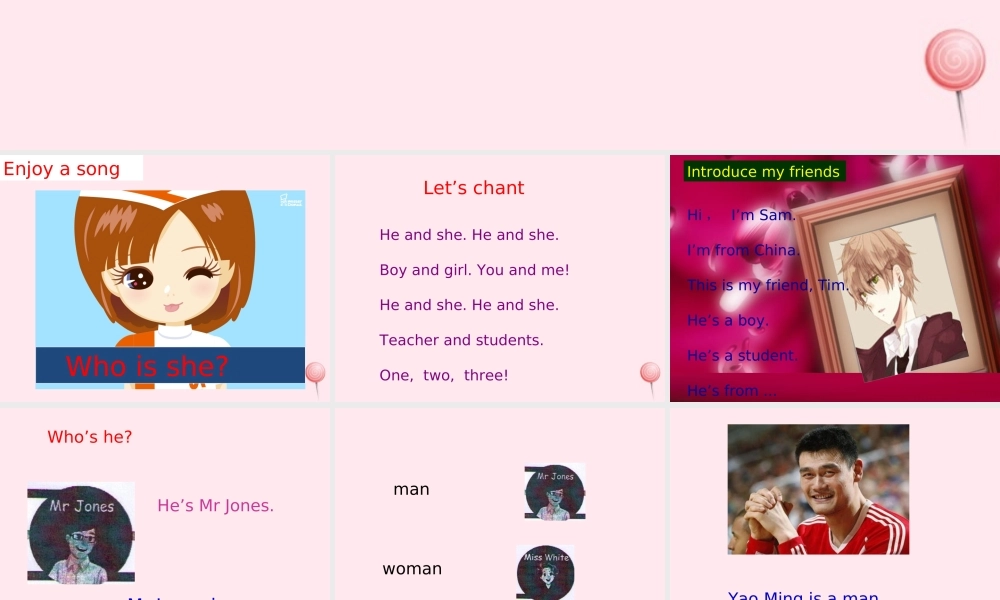 三年级英语下册 Unit 2 My family A Let's talk教学课件 人教PEP-人教PEP小学三年级下册英语课件