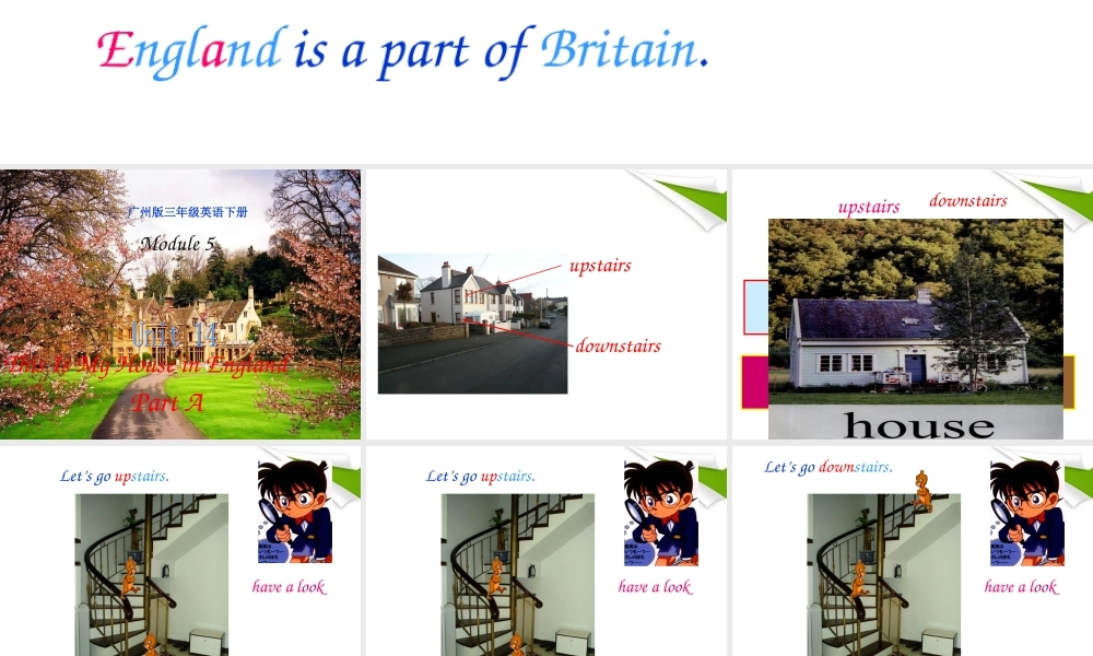 三年级英语下册 Module 5 Unit 14(1)课件 广州版