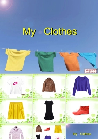 三年级英语上册《Unit 5 clothes》课件1 人教新起点-人教新起点小学三年级上册英语课件